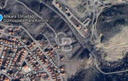 ELMADAĞ ÜÇEVLER MAH'DE YOLA YAKIN 488 m2 İMARLI MANZARALI ARSA