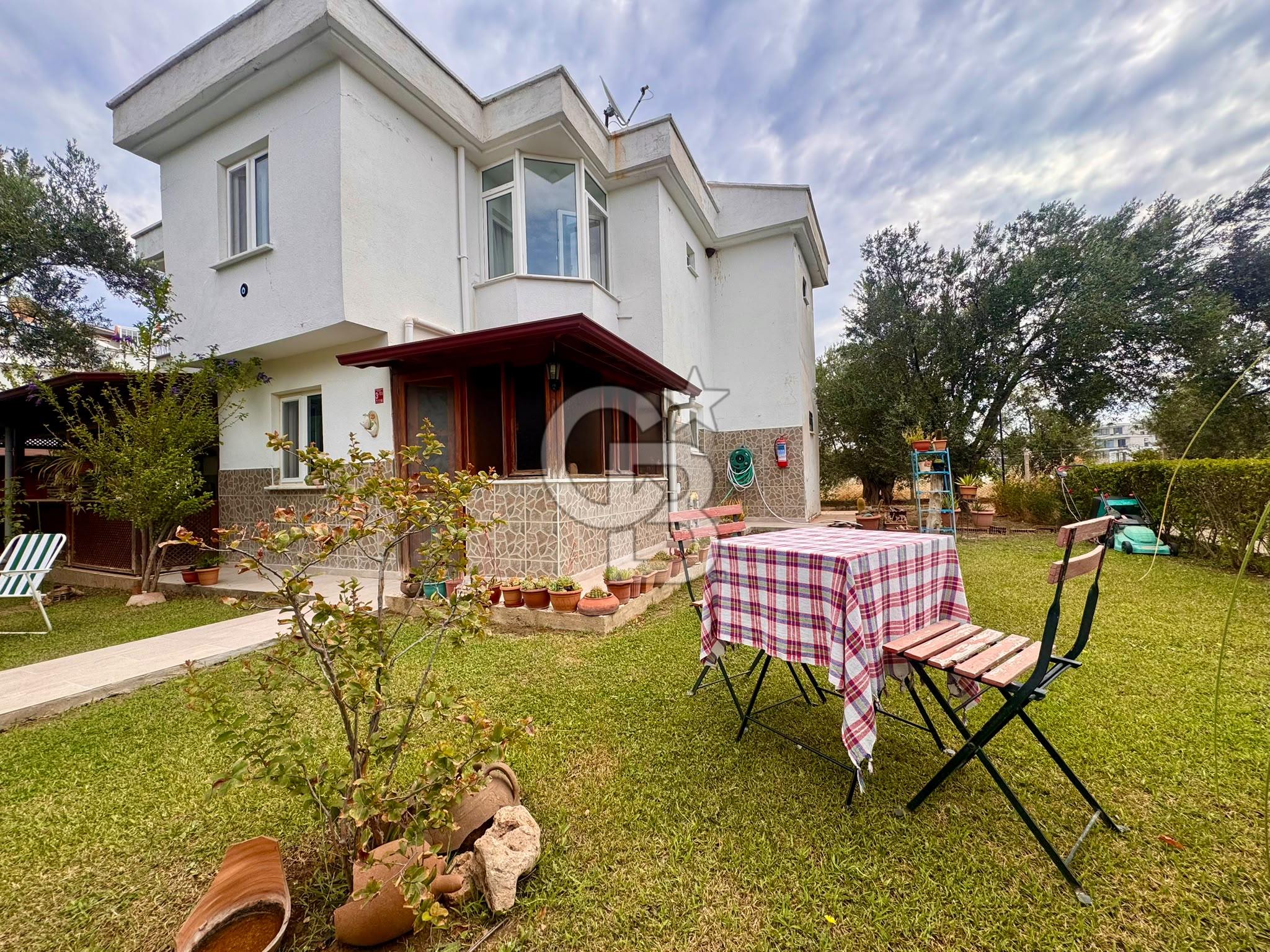 Gömeç Keremköy'de Site İçerisinde Bahçeli Villa
