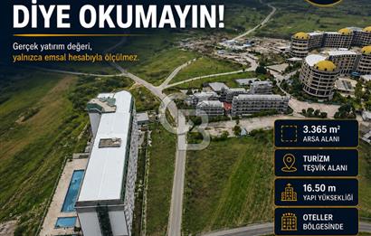 BU ARSAYI SADECE E=1.00 DİYE OKUMAYIN! TERMAL'DE TURİZM PROJE ARSASI