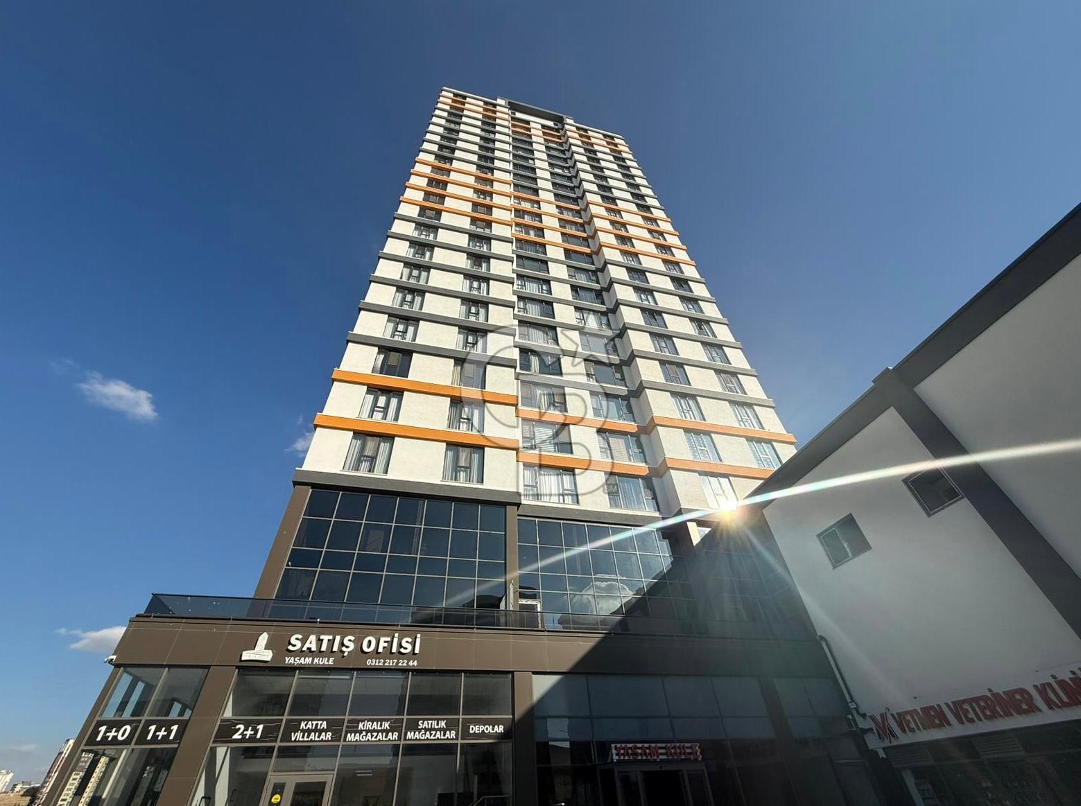 YAŞAMKENT YAŞAM KULE'DE KİRALIK 1+1 FERAH DAİRE