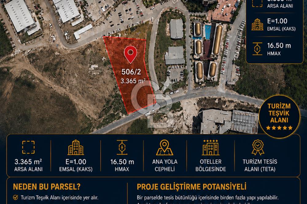 BU ARSAYI SADECE E=1.00 DİYE OKUMAYIN! TERMAL'DE TURİZM PROJE ARSASI