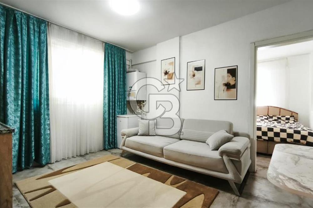 Asmalıevler'de PAÜ Yakını Eşyalı 1+1 Satılık Apart Krediye Uygun