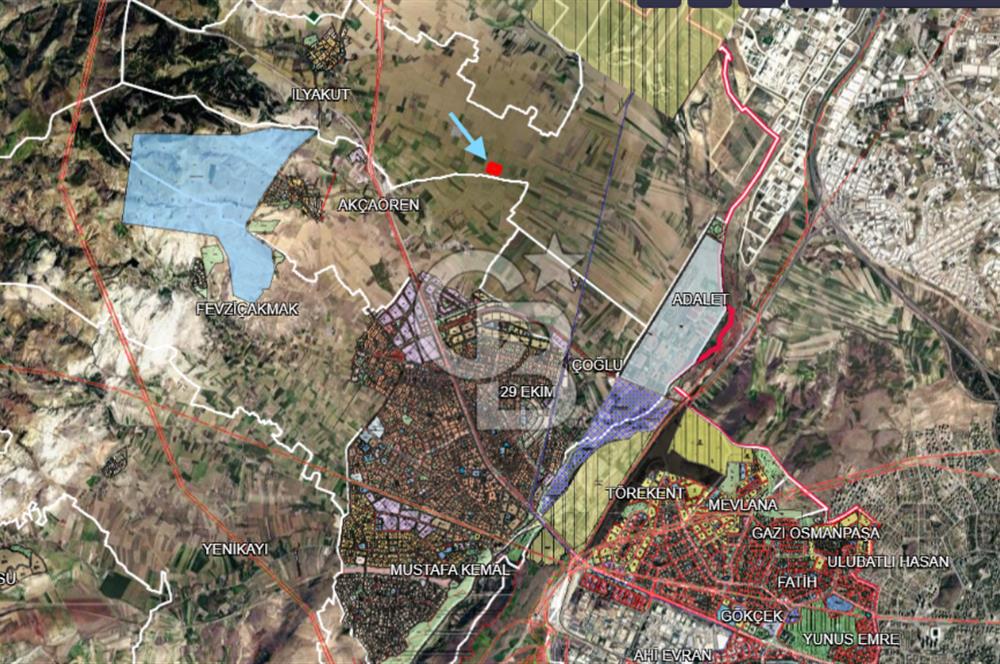 SİNCAN İLYAKUT'TA, TAİ VE HAB OSB YAKINI, 5.930 m² SATILIK TARLA