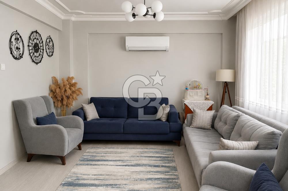 ALTINOLUK'TA MERKEZİ KONUMDA FERAH 2+1 ZEMİN KAT DAİRE