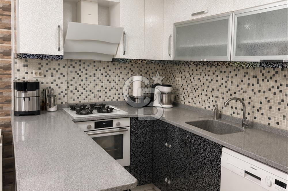 ALTINOLUK'TA MERKEZİ KONUMDA FERAH 2+1 ZEMİN KAT DAİRE