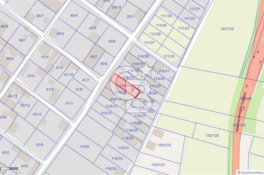 ÇORLU SEYMEN’de İMARLI YATIRIMA UYGUN SATILIK 540m2 ARSA