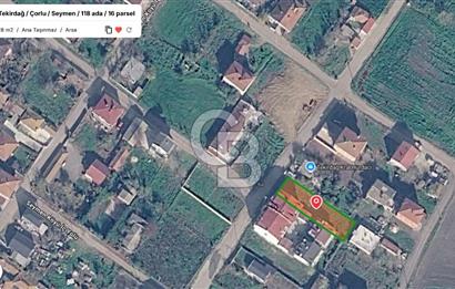 ÇORLU SEYMEN’de İMARLI YATIRIMA UYGUN SATILIK 540m2 ARSA