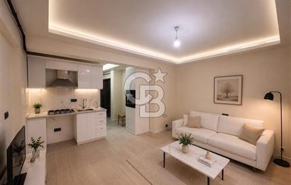 KARŞIYAKA TUNA MH'DE 1+1 FULL EŞYALI 52m2 KİRALIK SIFIR DAİRE 