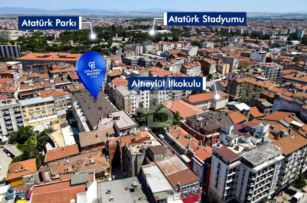 CB EAGLE'DAN ALTIEYLÜL PASAJI ÜZERİ 3 +1 120 m² KİRALIK DAİRE