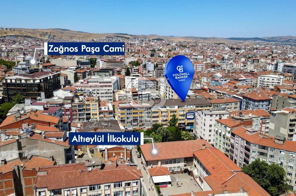 CB EAGLE'DAN ALTIEYLÜL PASAJI ÜZERİ 3 +1 120 m² KİRALIK DAİRE