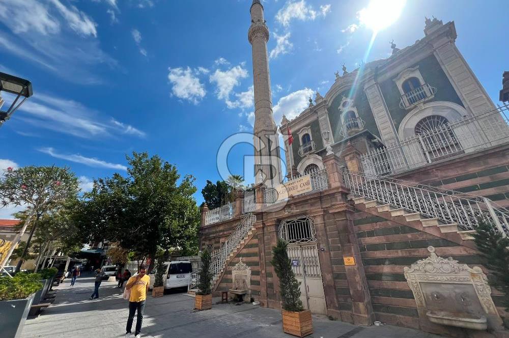 KONAK KEMERALTI'NDA 1+0 KİRALIK 30m2 EŞYALI OFİS