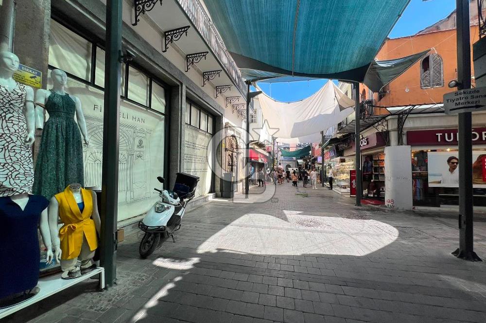 KONAK KEMERALTI'NDA 1+0 KİRALIK 30m2 EŞYALI OFİS