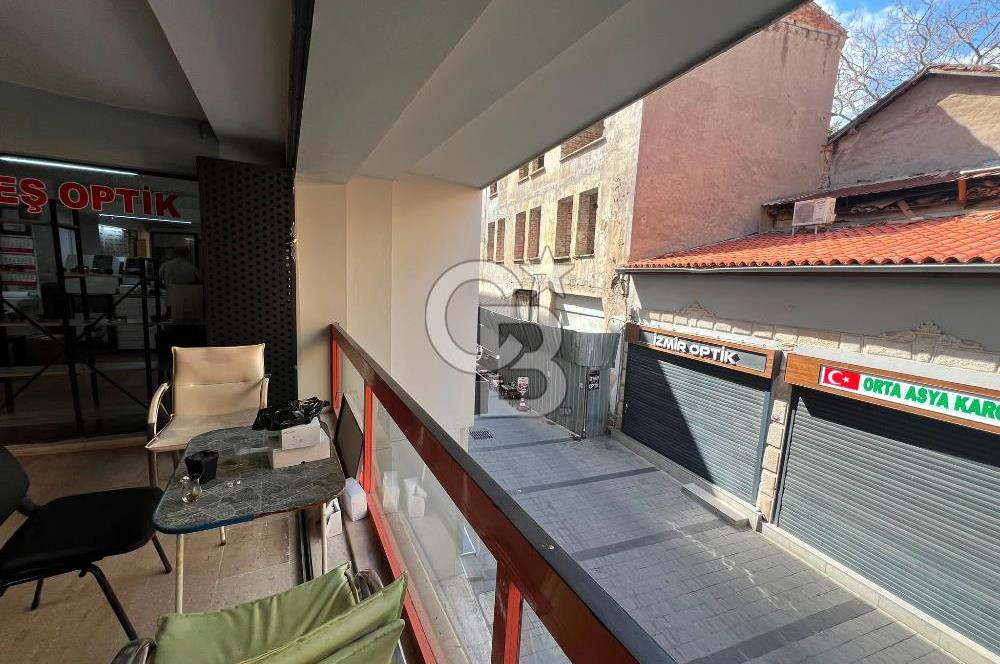 KONAK KEMERALTI'NDA 1+0 KİRALIK 30m2 EŞYALI OFİS