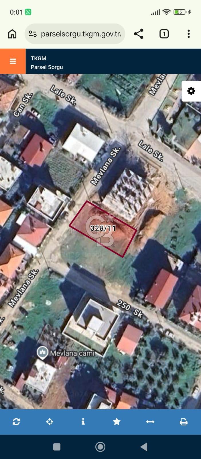 İzmir Torbalı Yazıbaşı Mahallesi'nde Konut İmarlı Satılık Arsa