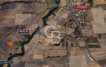 Yatırıma Uygun! 491,41 m² Hisseli Tarla