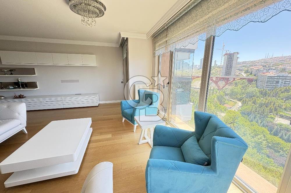 ÇANKAYA ANKALİFE VADİ KONUTLARI VADİ MANZARALI SATILIK 4+1 DAİRE