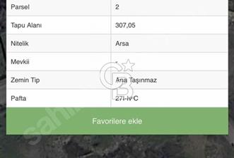 SASALI DA SATILIK 307 MT2 ARSA - 2 - 358961