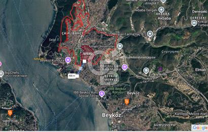 CB'DAN BEYKOZ ORTAÇEŞME, 138 M2, MÜSTAKİL, SATILIK ARSA