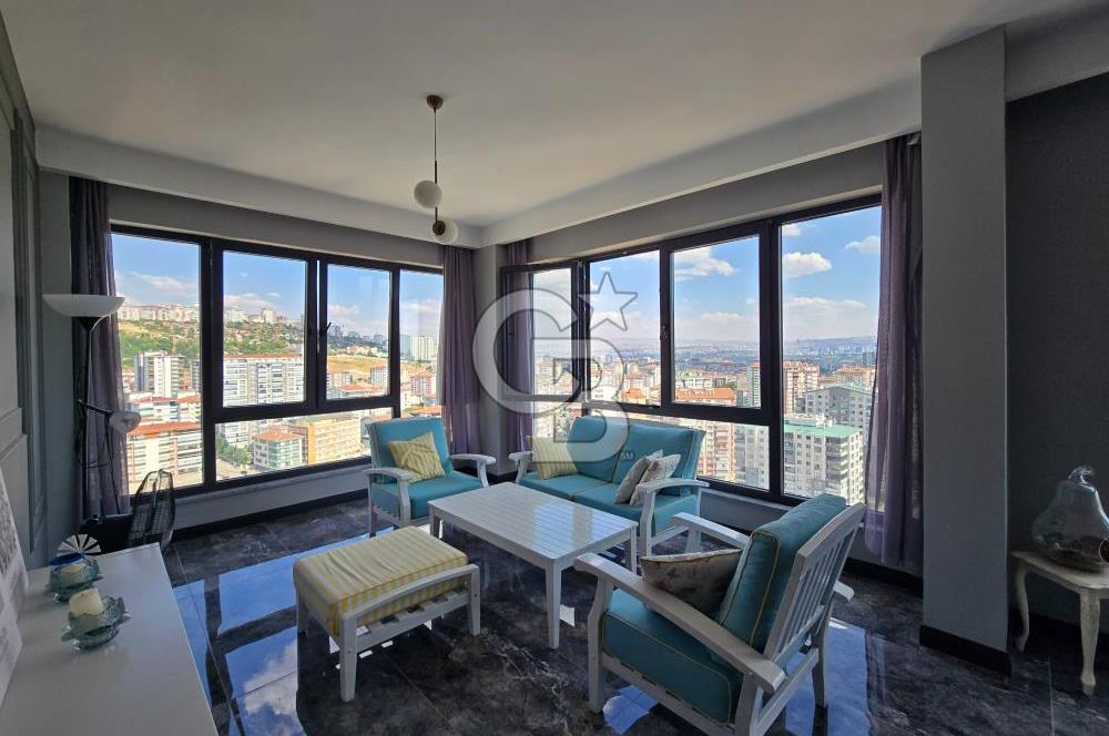 AŞAĞI YAHYALAR SİS KULEDE EŞYALI KİRALIK 4+1 180 M2 DAİRE