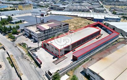 CB OPİA'DAN KARMA OSB'DE 6.308 m² TİCARİ GÜÇ ( SATILIK FABRİKA )