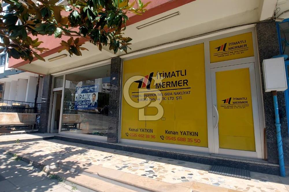 ÇAYIROVA İSTİKLAL ANA CADDESİ ÜZERİNDE 100 M2 KİRALIK İŞ YERİ