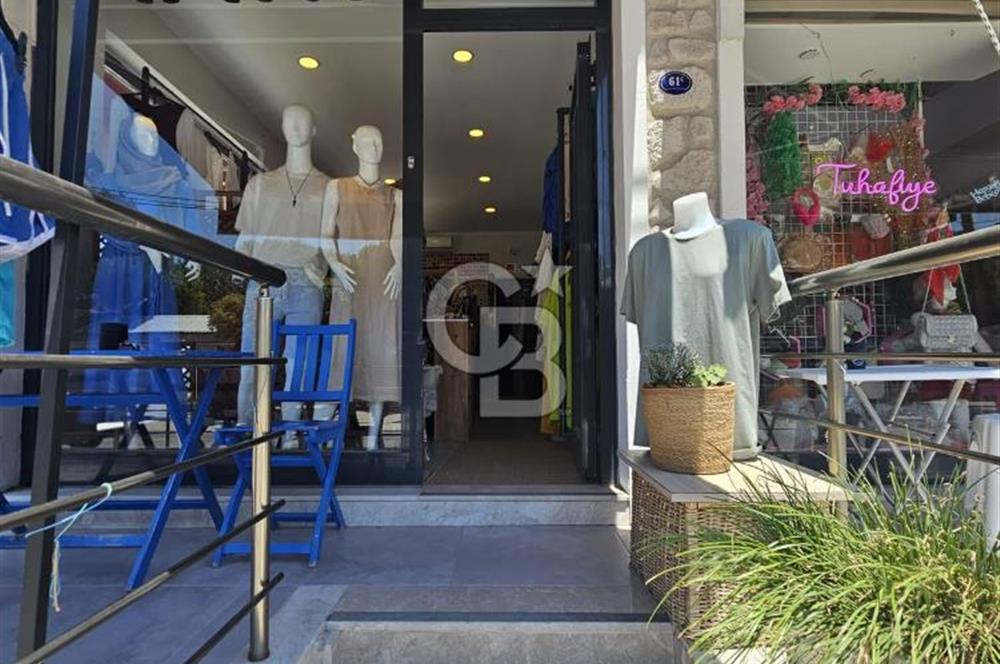 Foça Bağarası Ana Cadde Üzerinde Devren Kiralık Dükkan Mağaza