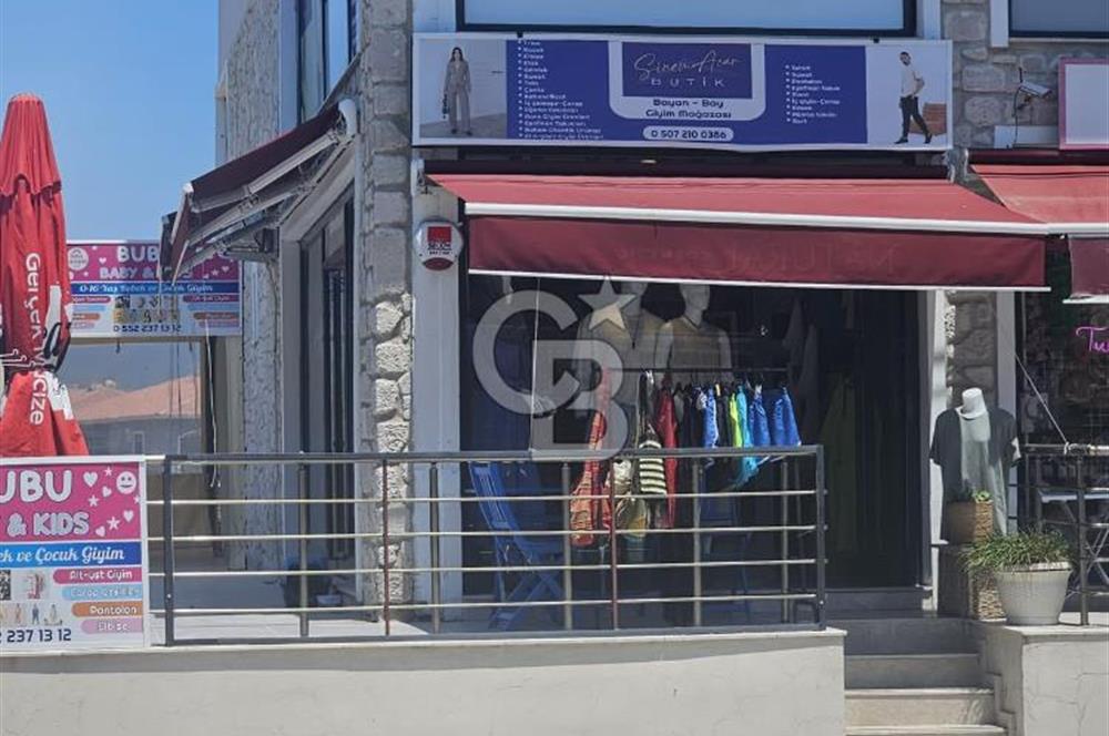 Foça Bağarası Ana Cadde Üzerinde Devren Kiralık Dükkan Mağaza