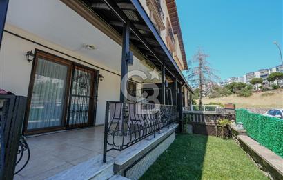 DİKİLİ SALİMBEY'DE 5+1 TERASLI MÜSTAKİL 420m2 SATILIK BAHÇELİ VİLLA