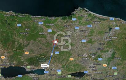 KANDIRA ÜĞÜMCEDE KONUM VE ŞEKLİYLE MÜKEMMEL 5838M2 SATILIK TARLA