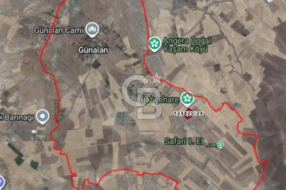 Gölbaşı Günalan Bahçehare'de 466 m² Köşe Parsel Bahçe