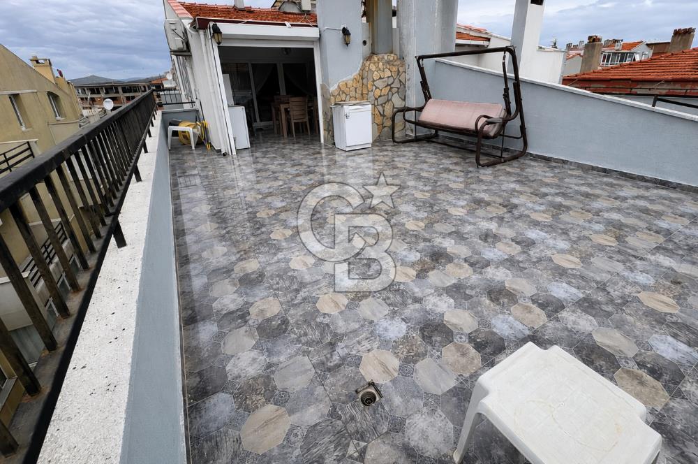 Ayvalık Ali Çetinkayada Tadilatlı,Doğalgazlı Satılık 4+1 Dubleks