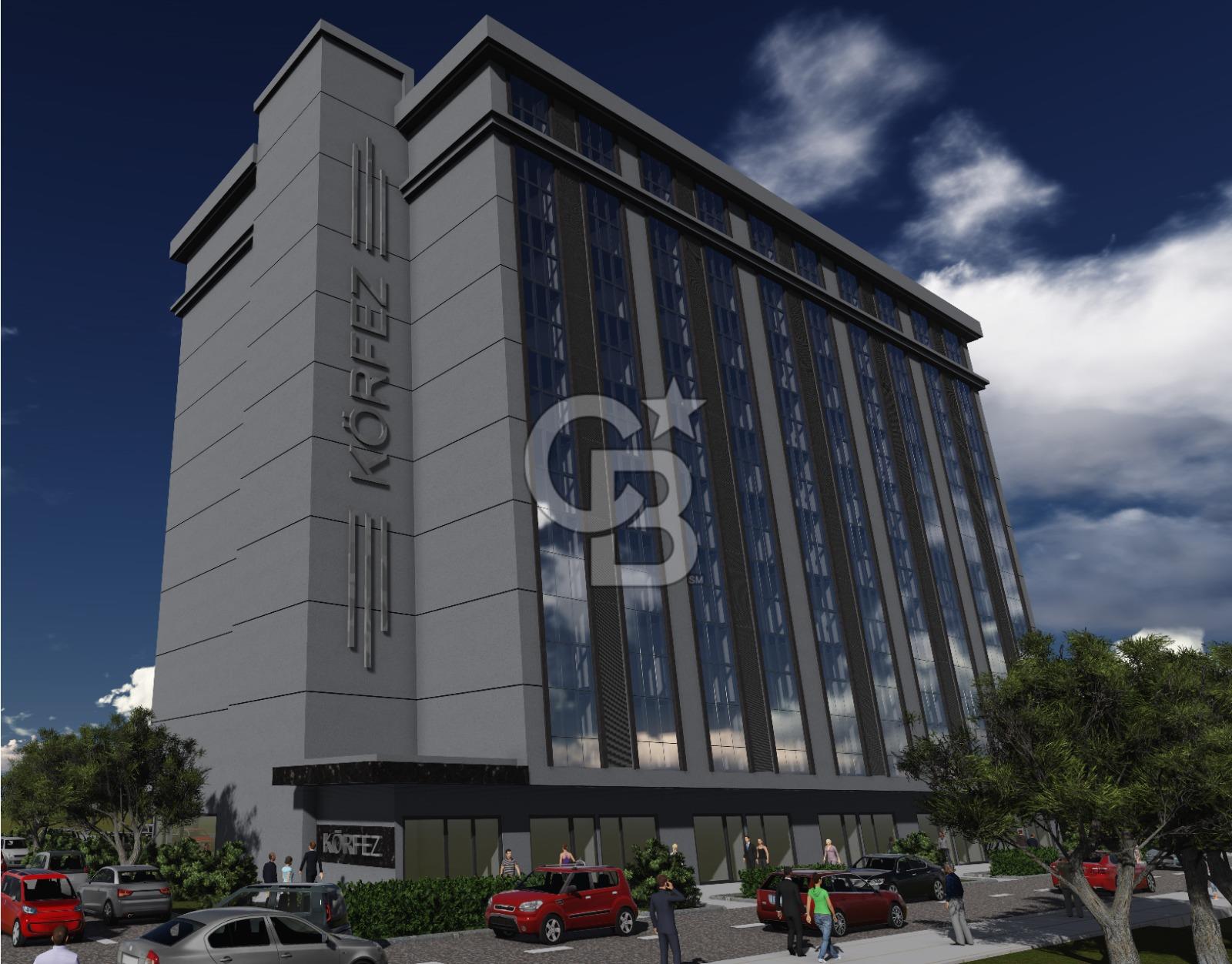 KÖRFEZ İŞ MERKEZİ'NDE PRESTİJLİ KONUMDA PROJEDEN SATILIK OFİS