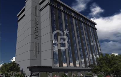 KÖRFEZ İŞ MERKEZİ'NDE PRESTİJLİ KONUMDA PROJEDEN SATILIK OFİS