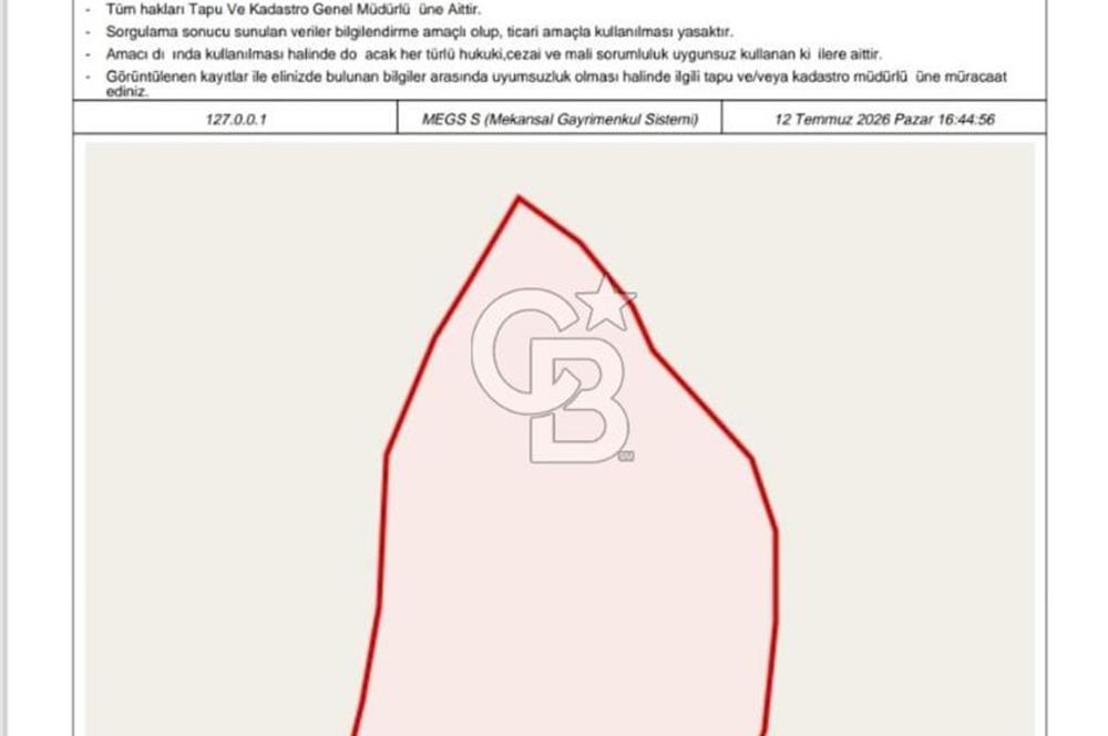 Erzincan,Üzümlü,Çardaklı'da 6 parsel GES/RES için uygun