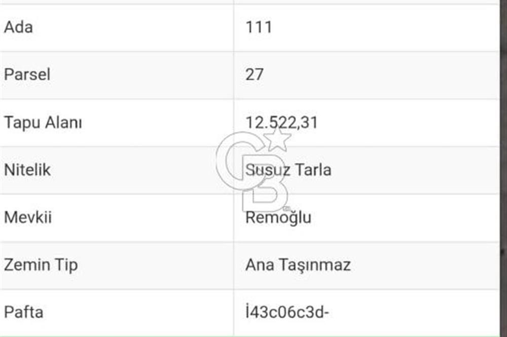 Erzincan,Üzümlü,Çardaklı'da 6 parsel GES/RES için uygun