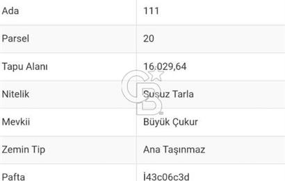 Erzincan,Üzümlü,Çardaklı'da 6 parsel GES/RES için uygun