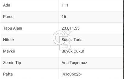 Erzincan,Üzümlü,Çardaklı'da 6 parsel GES/RES için uygun