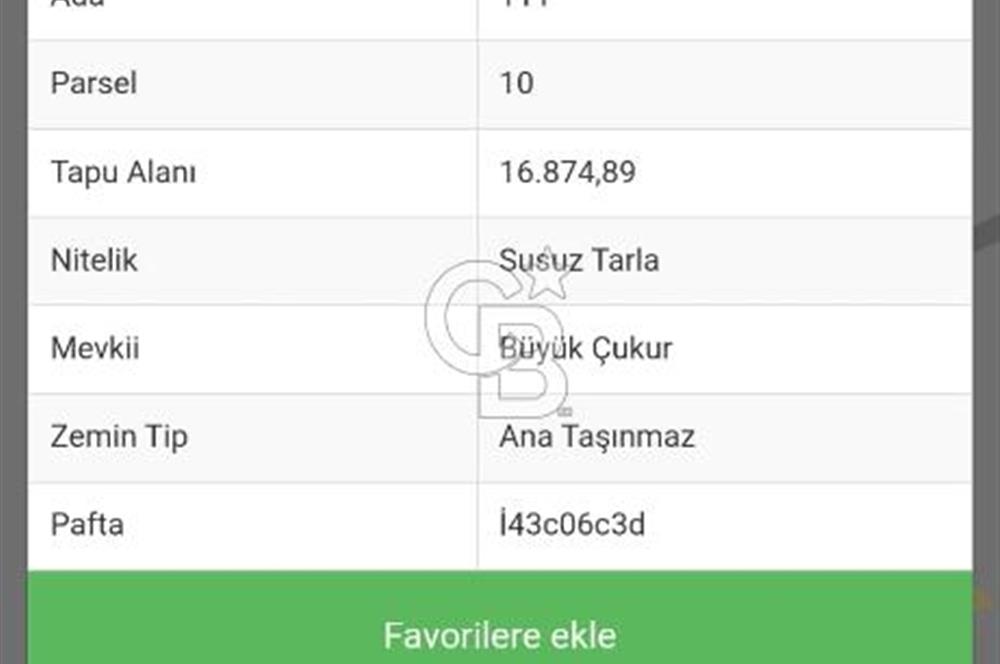 Erzincan,Üzümlü,Çardaklı'da 6 parsel GES/RES için uygun