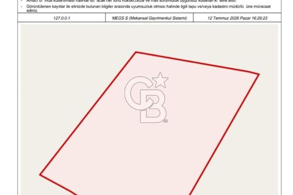 Erzincan,Üzümlü,Çardaklı'da 6 parsel GES/RES için uygun