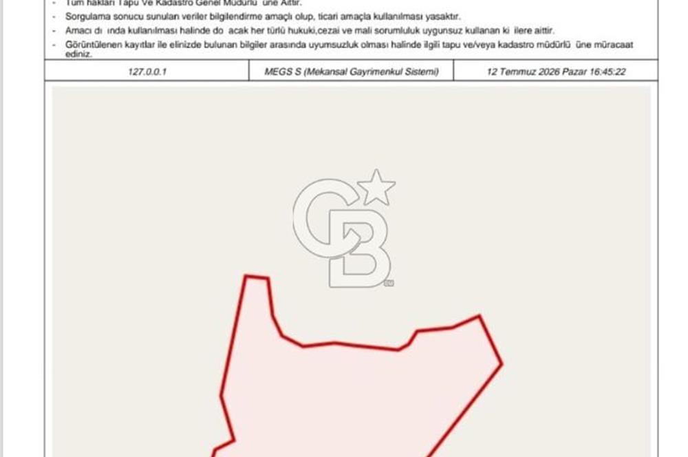 Erzincan,Üzümlü,Çardaklı'da 6 parsel GES/RES için uygun