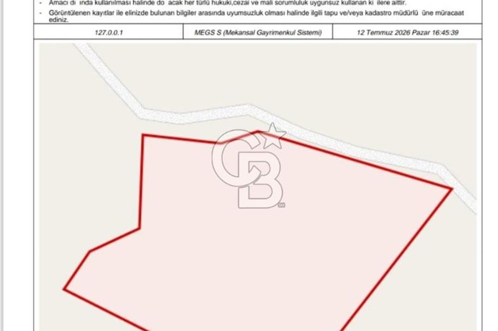 Erzincan,Üzümlü,Çardaklı'da 6 parsel GES/RES için uygun