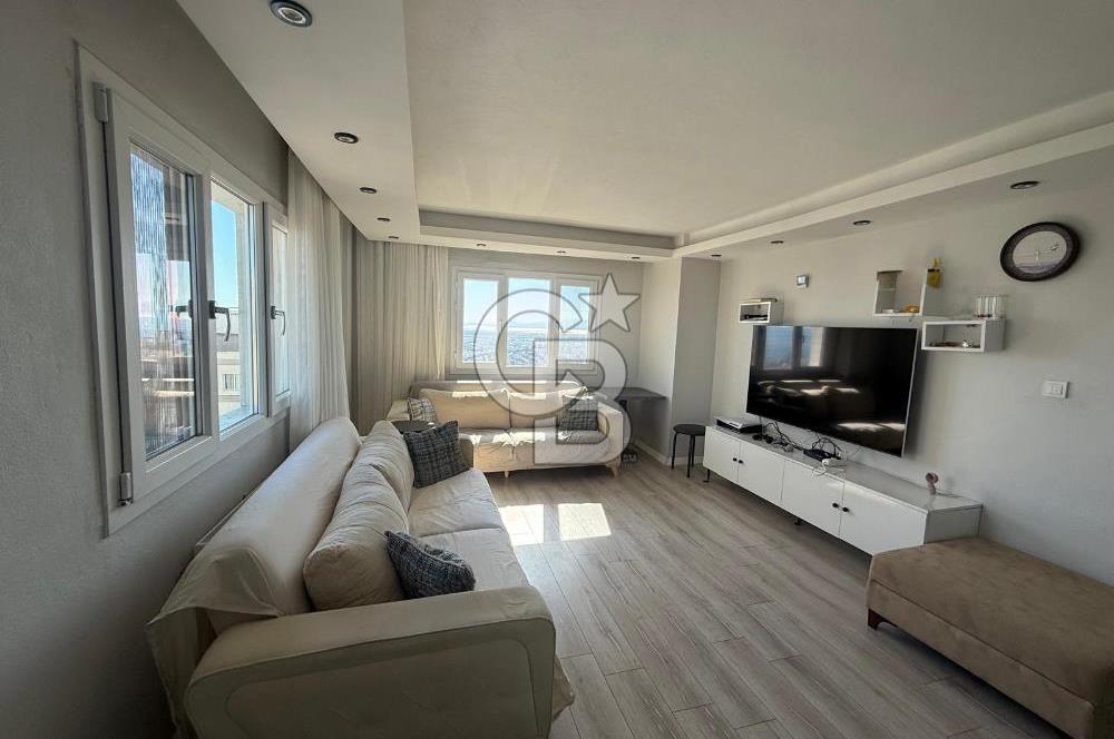 ZİRVEDESİN - ÇİĞLİ EVKA-6 DENİZ MANZARALI SATILIK 3+1 DAİRE 