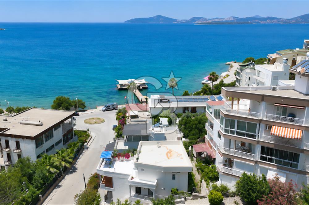 GÜLLÜK'TE PANORAMİK DENİZ MANZARALI 3+1 135 M2 TERASLI DAİRE