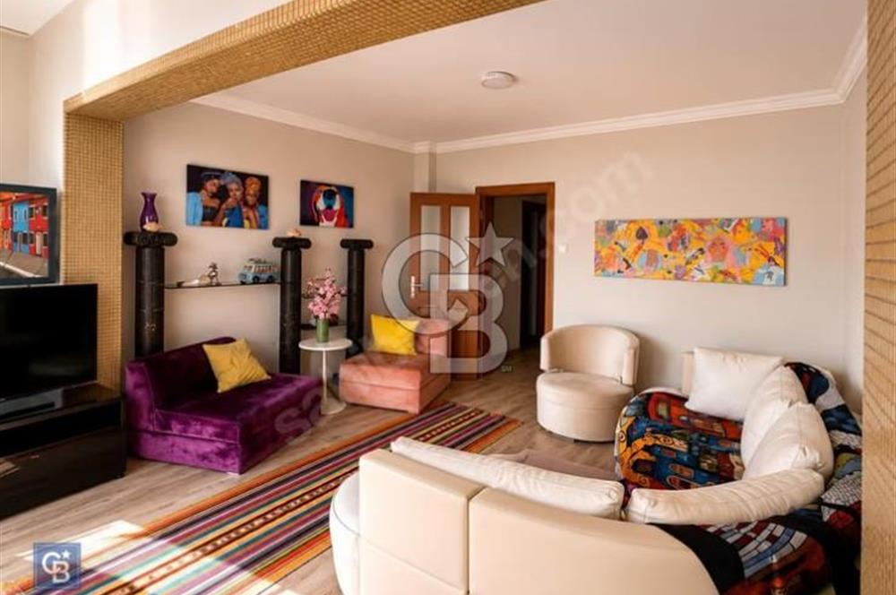 BOSTANLI'DA BAHÇE KEYİFLİ EŞYALI KİRALIK 3+1 DAİRE