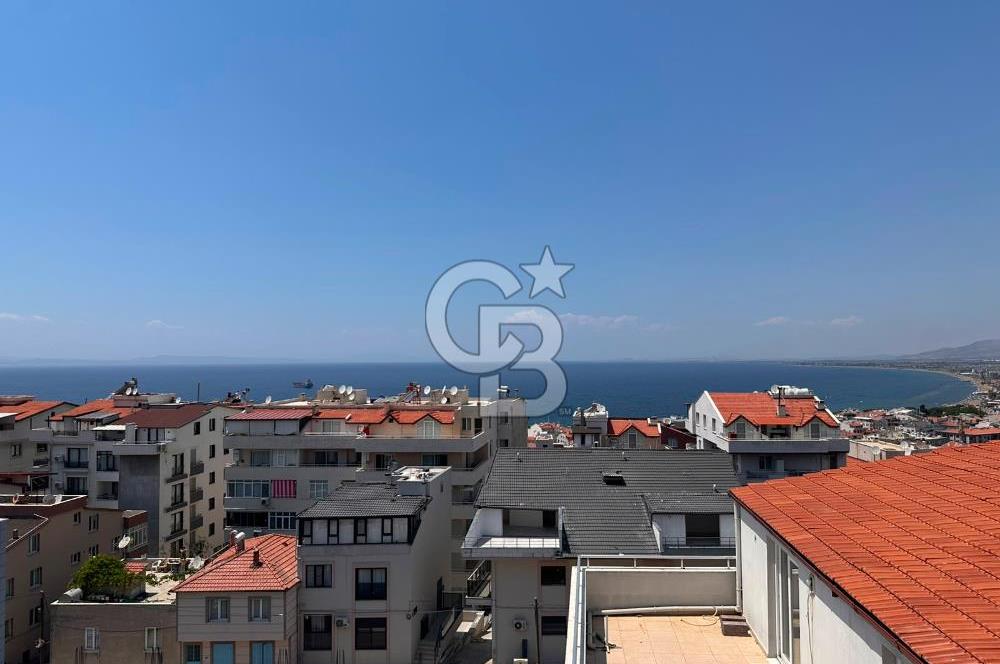 DİKİLİ SALİMBEY MAH. DENİZ MANZARALI 4+1 DUBLEX SATILIK DAİRE