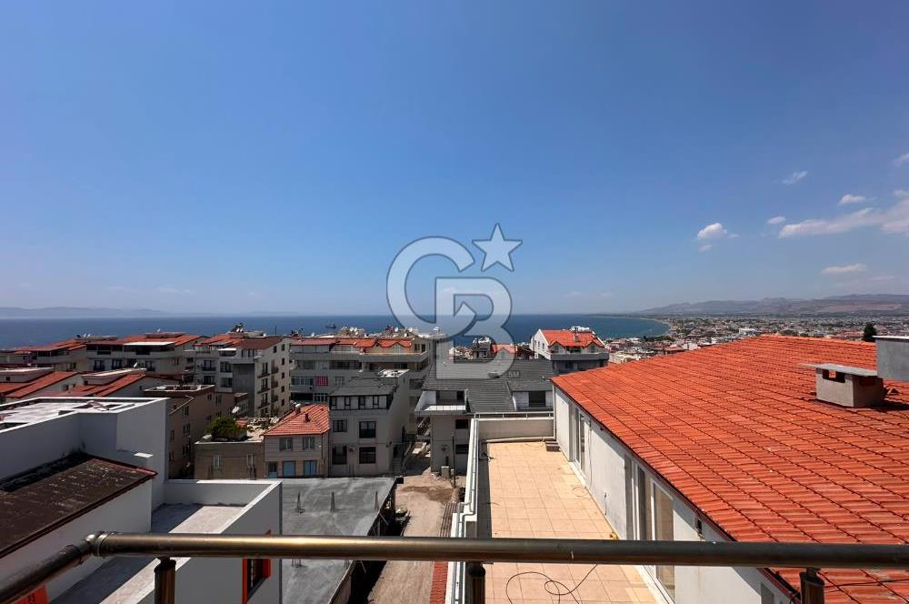 DİKİLİ SALİMBEY MAH. DENİZ MANZARALI 4+1 DUBLEX SATILIK DAİRE