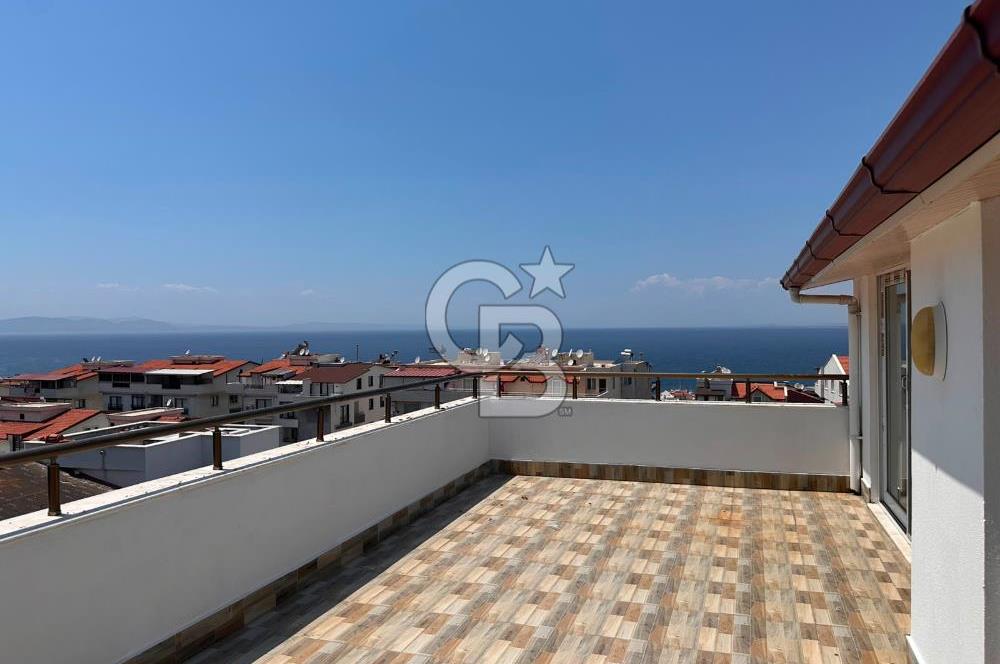 DİKİLİ SALİMBEY MAH. DENİZ MANZARALI 4+1 DUBLEX SATILIK DAİRE
