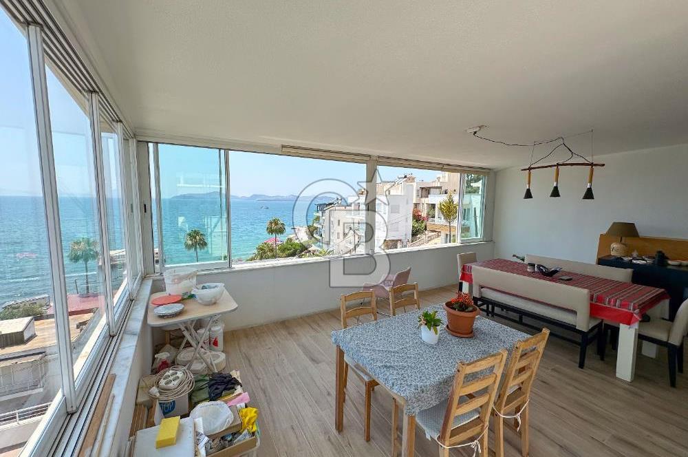 GÜLLÜK'TE PANORAMİK DENİZ MANZARALI 3+1 135 M2 TERASLI DAİRE