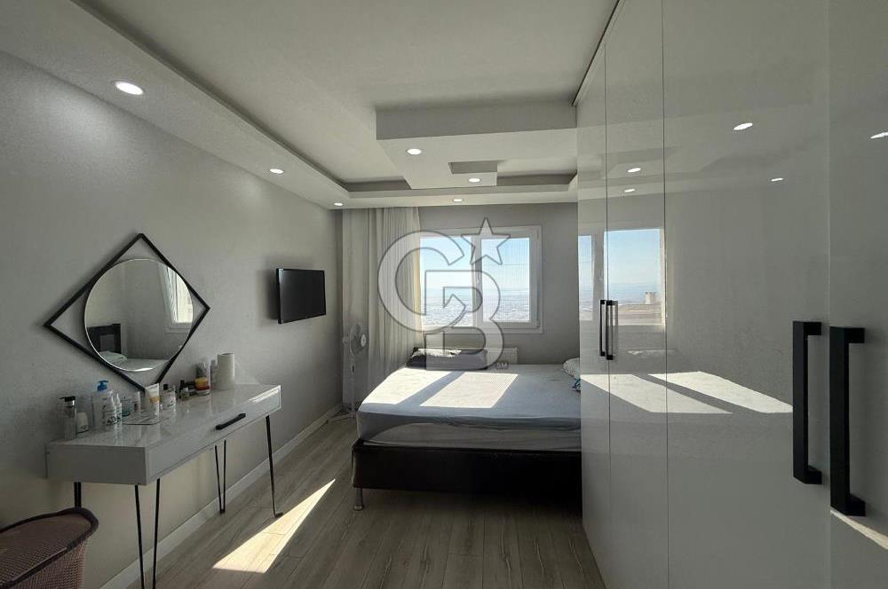ZİRVEDESİN - ÇİĞLİ EVKA-6 DENİZ MANZARALI SATILIK 3+1 DAİRE 