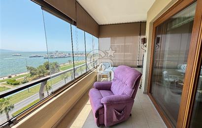 İzmir Bostanlı 'da Eşsiz Deniz Manzaralı 4+1 Yalı Dairesi